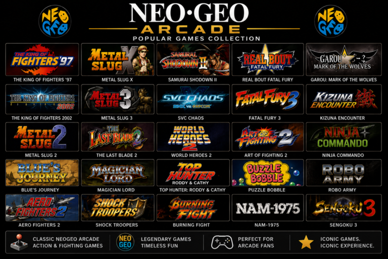 Neo Geo Roms Pack Complete Collections - RetroISO